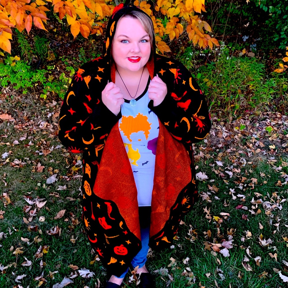 Plus Size Hocus Pocus Dani Cardigan